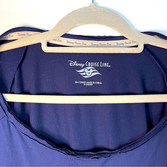 Disney Cruise Line “Cruise Mode” Pullover Pockets Plus 2X Long Sleeve - Picture 2 of 5